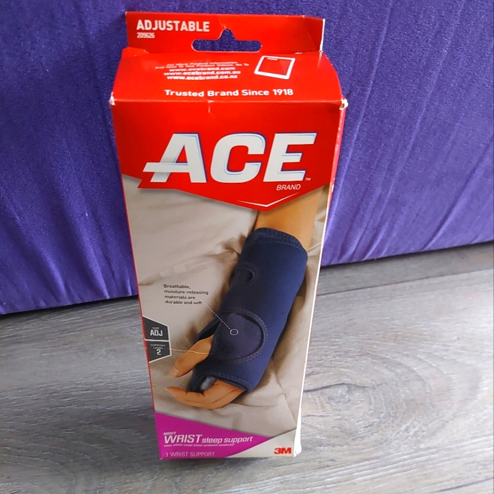 Ace Brand Night Wrist Sleep Support (Adjustable)